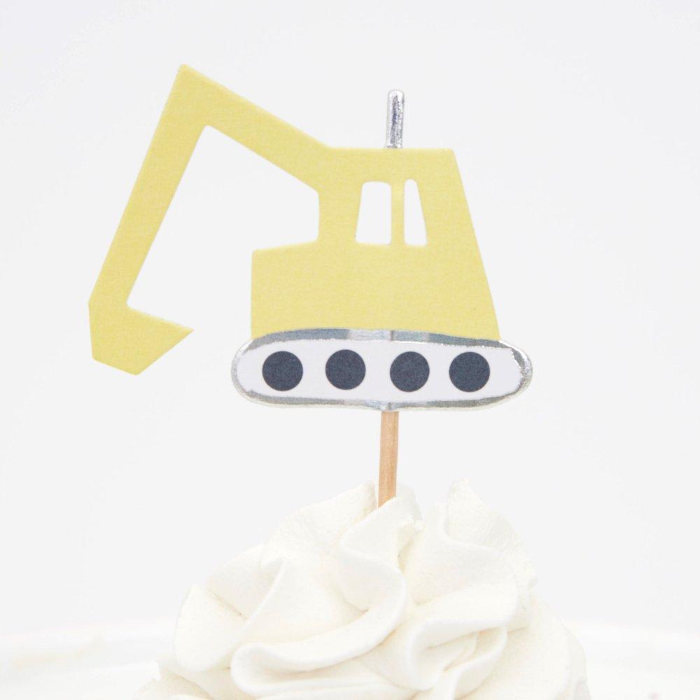 Meri Meri Party Construction Cupcake Kit - bubblegum market
