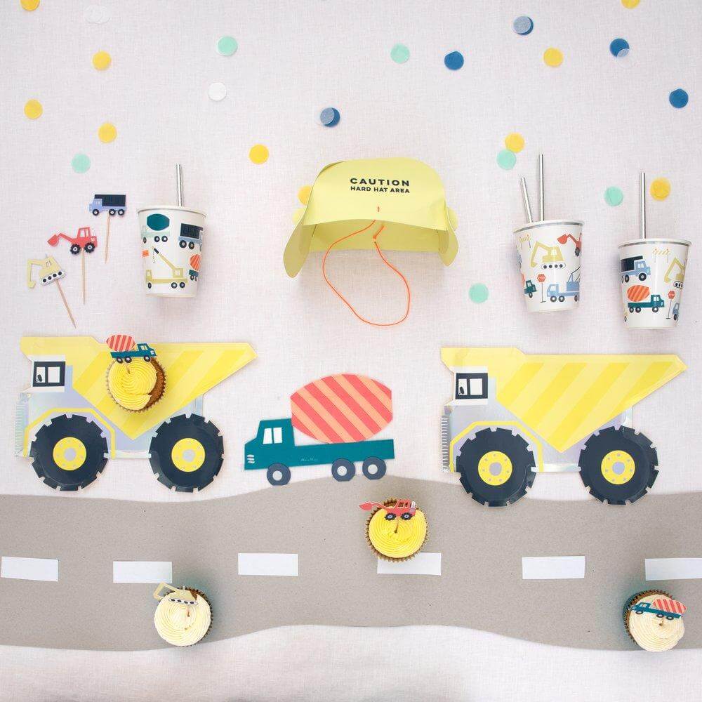 Meri Meri Party Construction Cups - bubblegum market