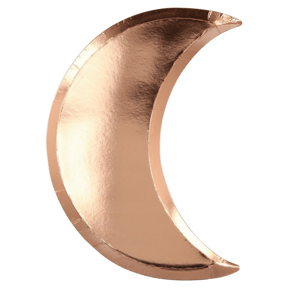 Meri Meri Party Copper Moon Plates 9.5" - bubblegum market