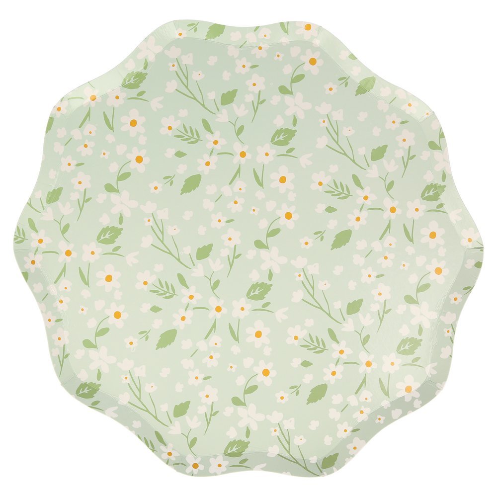 Meri Meri Party Ditsy Floral Dinner Plates 10.5" - bubblegum market