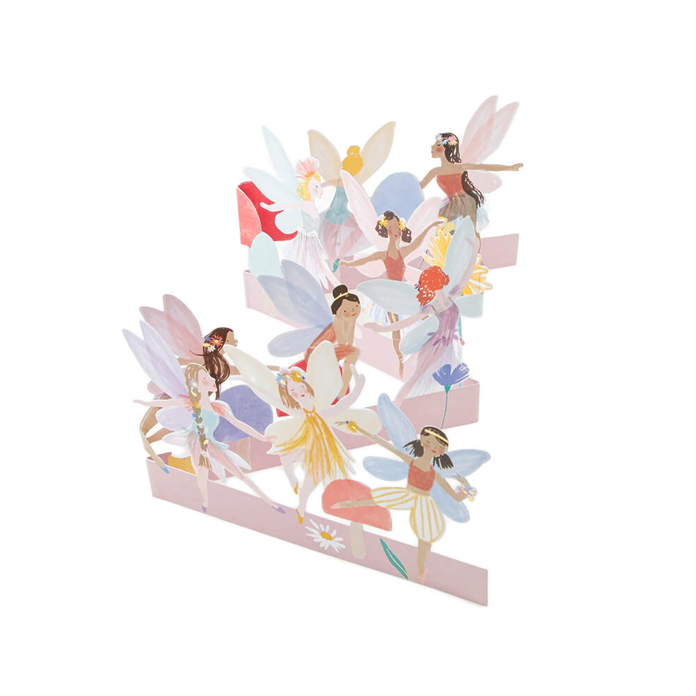 Meri Meri Party Fairies Birthday Card / Decoration - bubblegum market