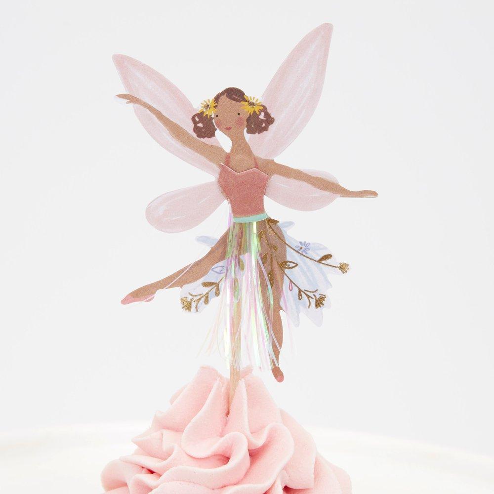Meri Meri Party Fairy Cupcake Kit - bubblegum market