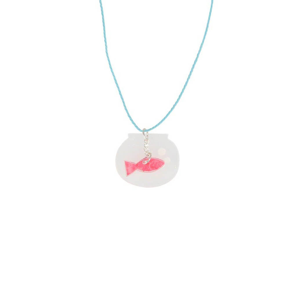 Meri Meri Party Fish Bowl Necklace - bubblegum market
