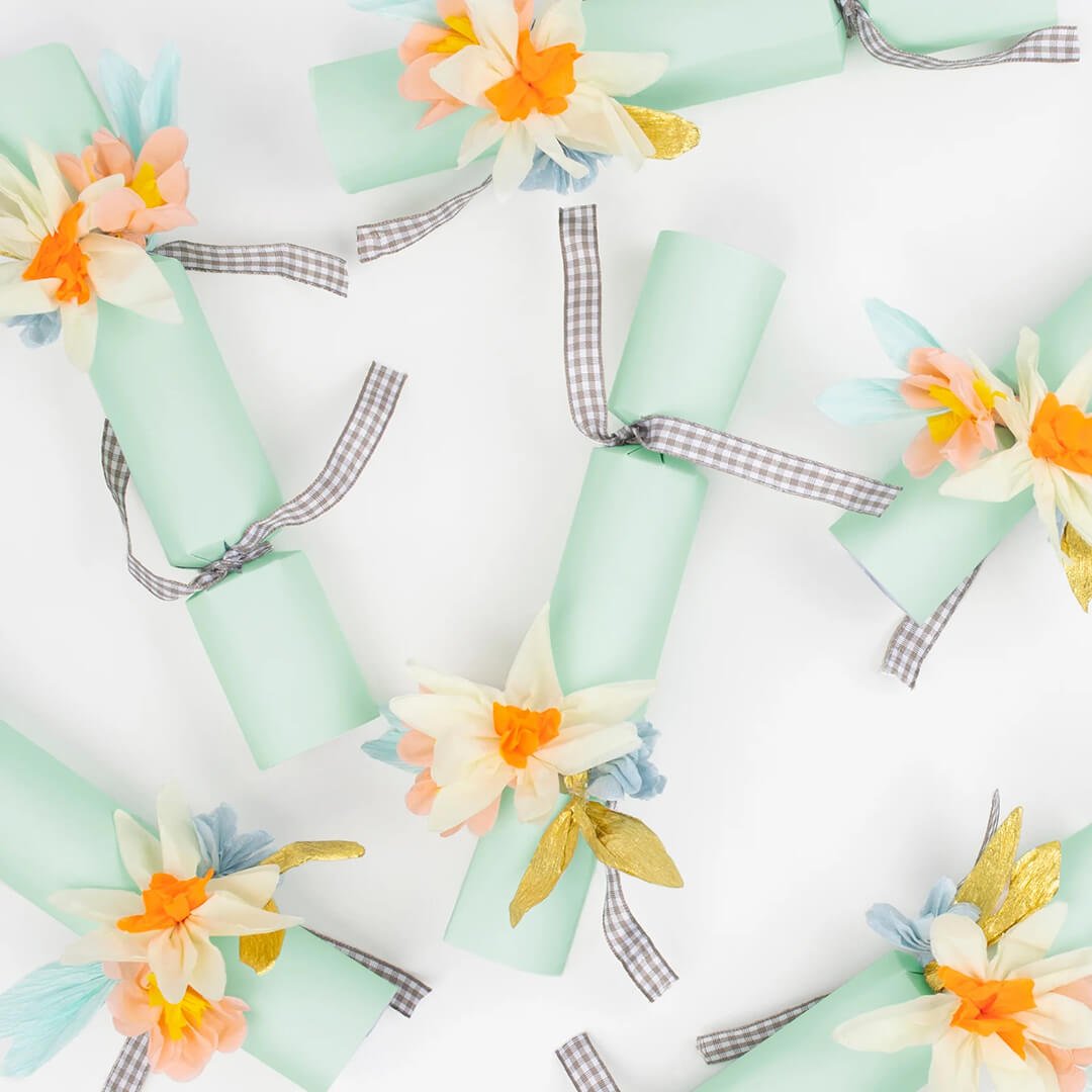 Meri Meri Party Floral Crackers - bubblegum market