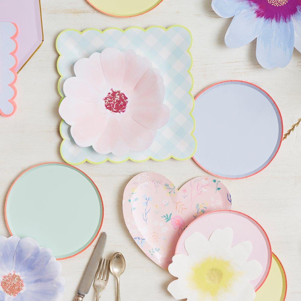 Meri Meri Party Flower Garden Napkins - bubblegum market
