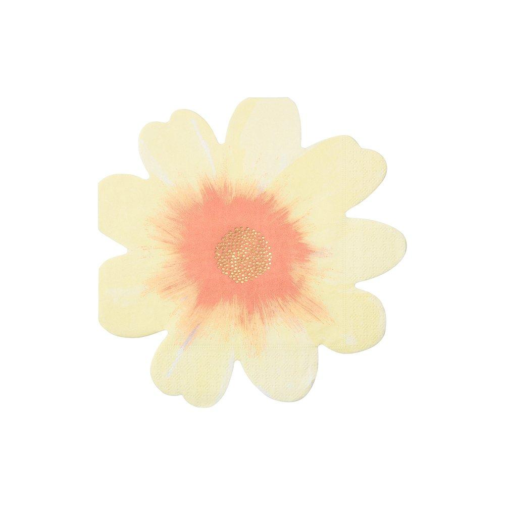 Meri Meri Party Flower Garden Napkins - bubblegum market