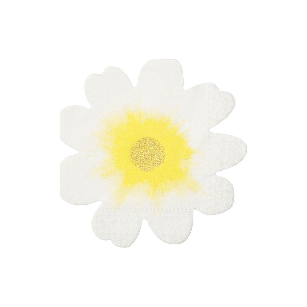 Meri Meri Party Flower Garden Napkins - bubblegum market