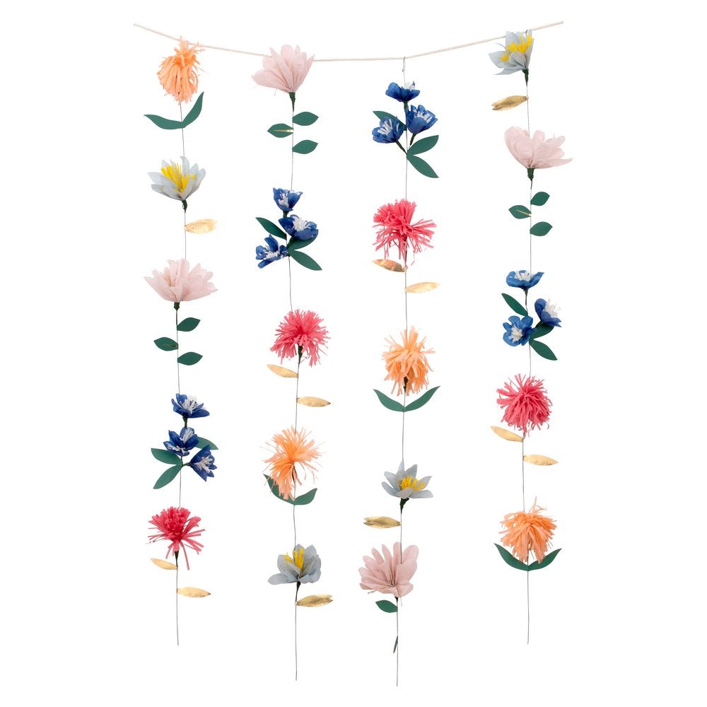 Meri Meri Party Flower Wall - bubblegum market
