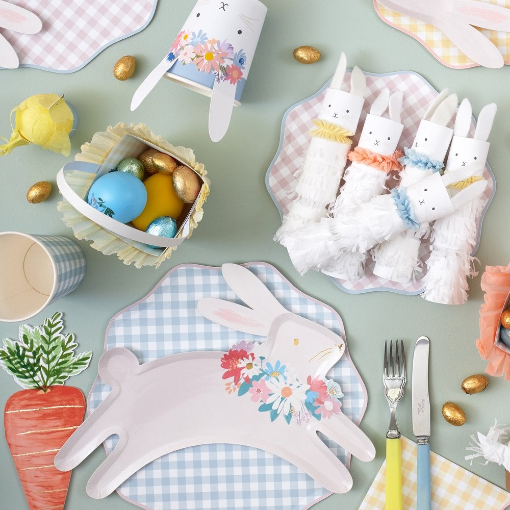 Meri Meri Party Foiled Carrot Napkins - bubblegum market