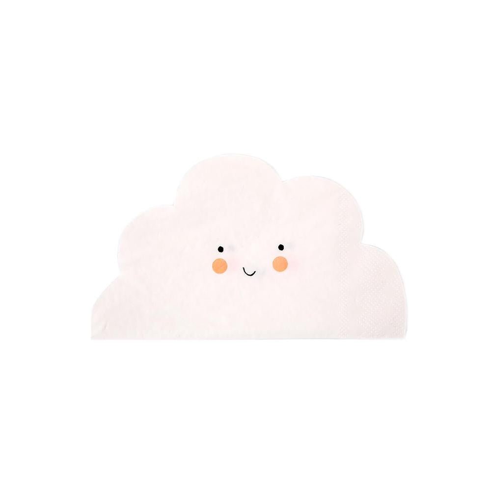Meri Meri Party Happy Cloud Napkins - bubblegum market