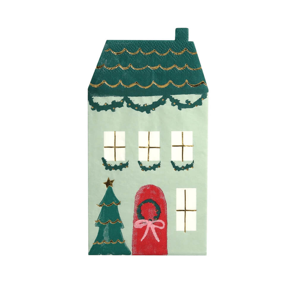 Meri Meri Party House Napkins - bubblegum market