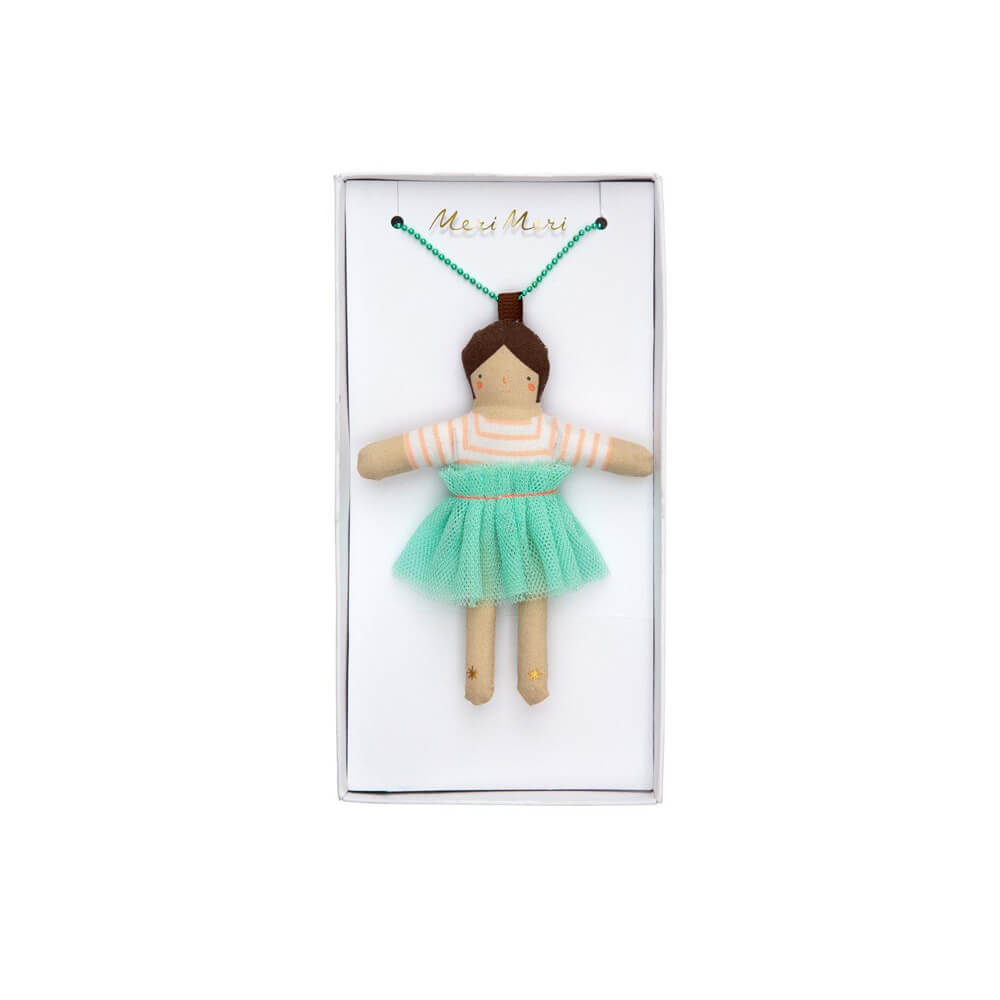 Meri Meri Party Lila Doll Necklace - bubblegum market