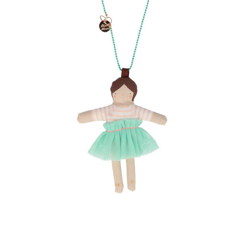 Meri Meri Party Lila Doll Necklace - bubblegum market