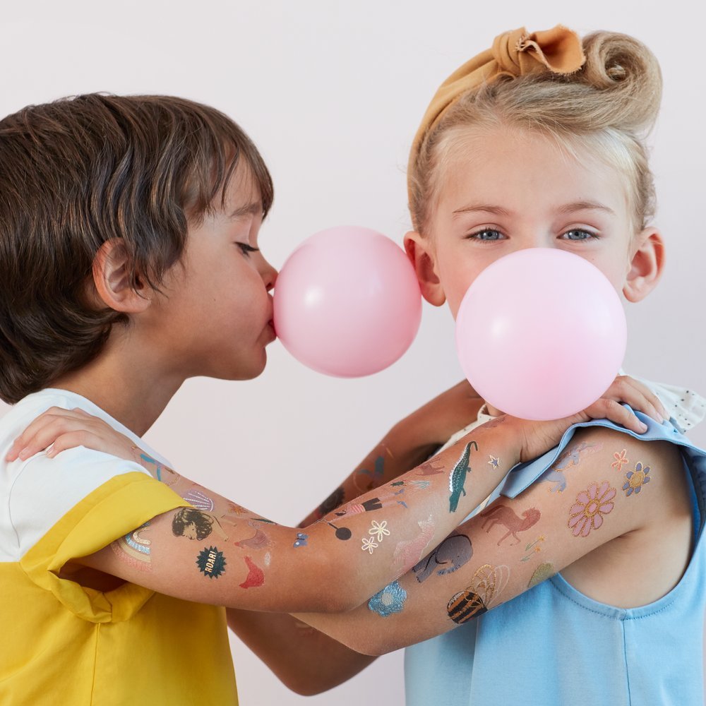 Meri Meri Party Mermaid Large Tattoos - bubblegum market