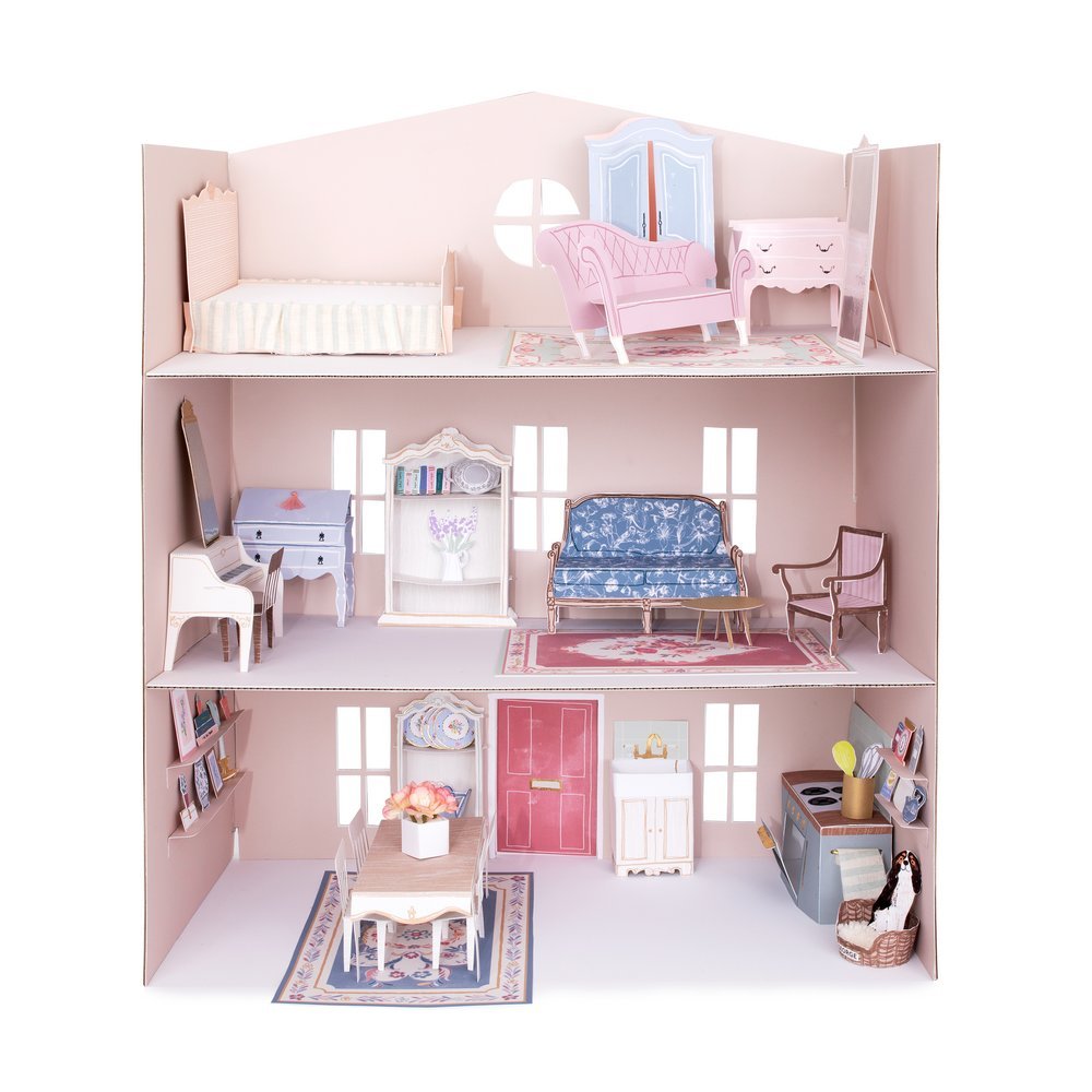 Meri Meri Party Mini Paper Dolls House - bubblegum market