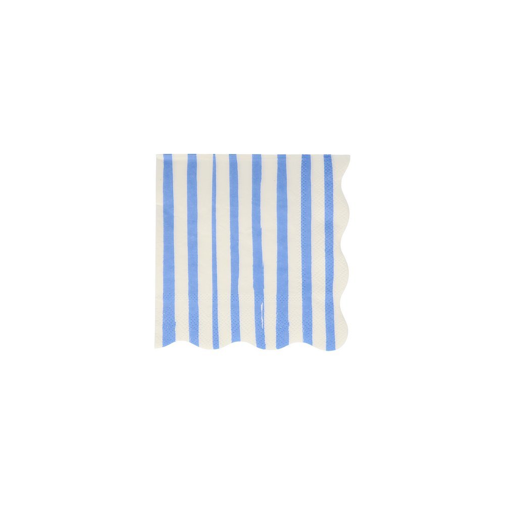 Meri Meri Party Mixed Stripe Small Napkins - bubblegum market