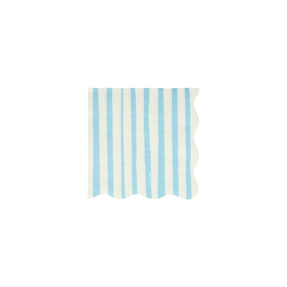 Meri Meri Party Mixed Stripe Small Napkins - bubblegum market