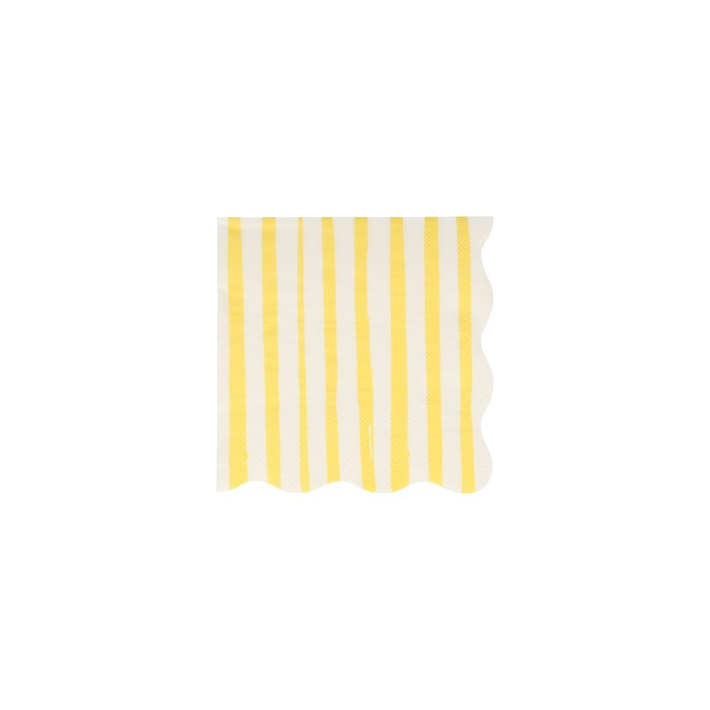 Meri Meri Party Mixed Stripe Small Napkins - bubblegum market