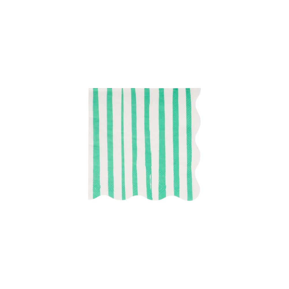 meri-meri-party-mixed-stripe-small-napkins-green-and-white