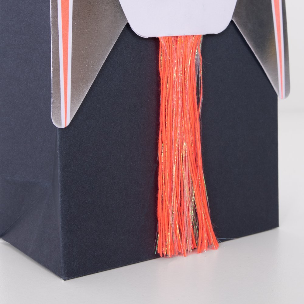 Meri Meri Party Outer Space Rocket Favor / Treat Bags - bubblegum market