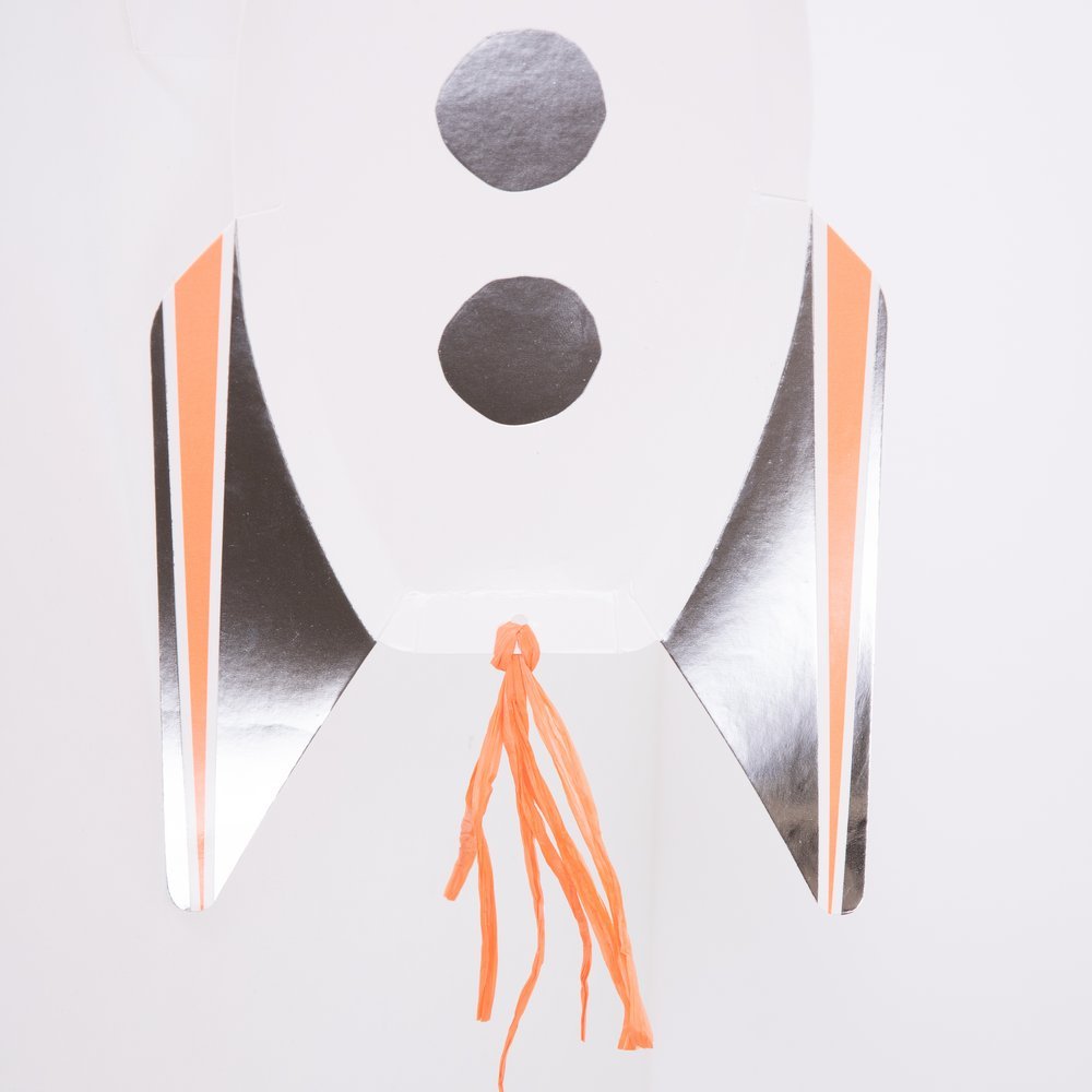 Meri Meri Party Outer Space Rocket Plates 12.5" - bubblegum market