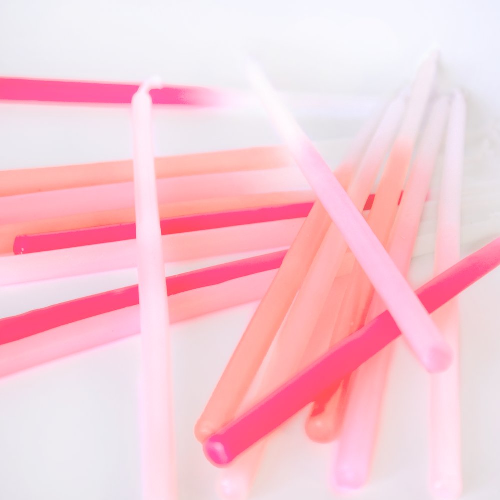 meri-meri-party-pink-dipped-tapered-candles-styled