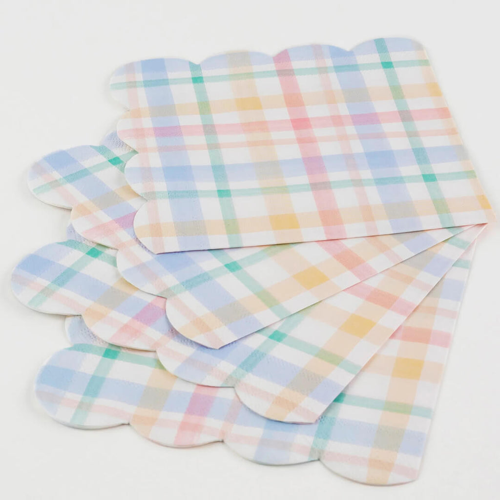 meri-meri-party-plaid-pattern-small-napkins-easter-spring-table-pink-blue-green-yellow