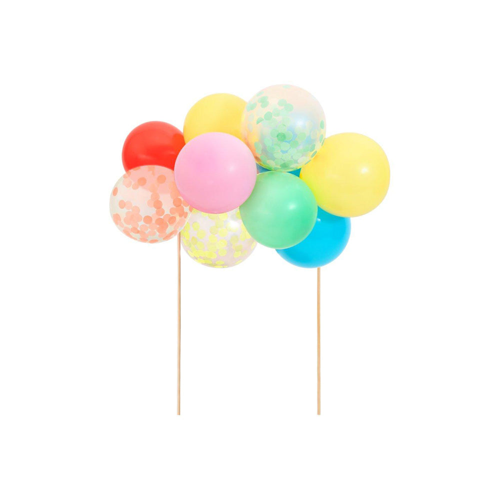 Meri Meri Party Rainbow Balloon Cake Topper Kit