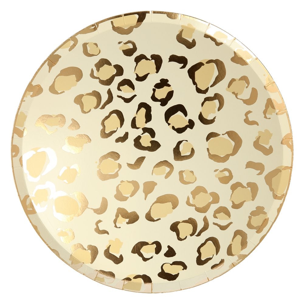 Meri Meri Party Safari Animal Print Dinner Plates 10.5" - bubblegum market