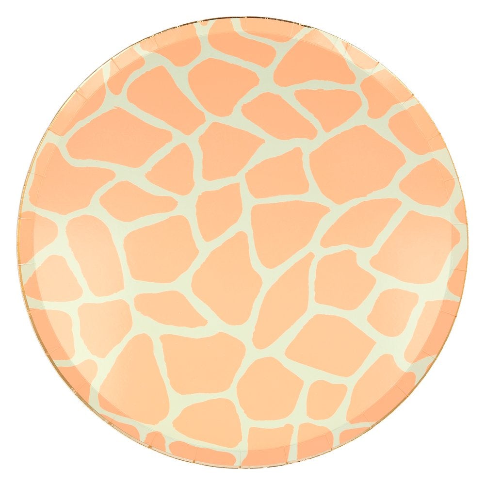 Meri Meri Party Safari Animal Print Dinner Plates 10.5" - bubblegum market