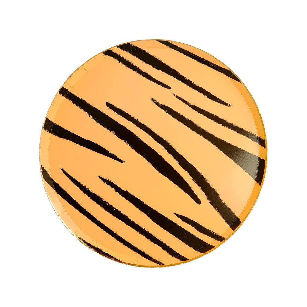 Meri Meri Party Safari Animal Print Side Plates 8.5" - bubblegum market