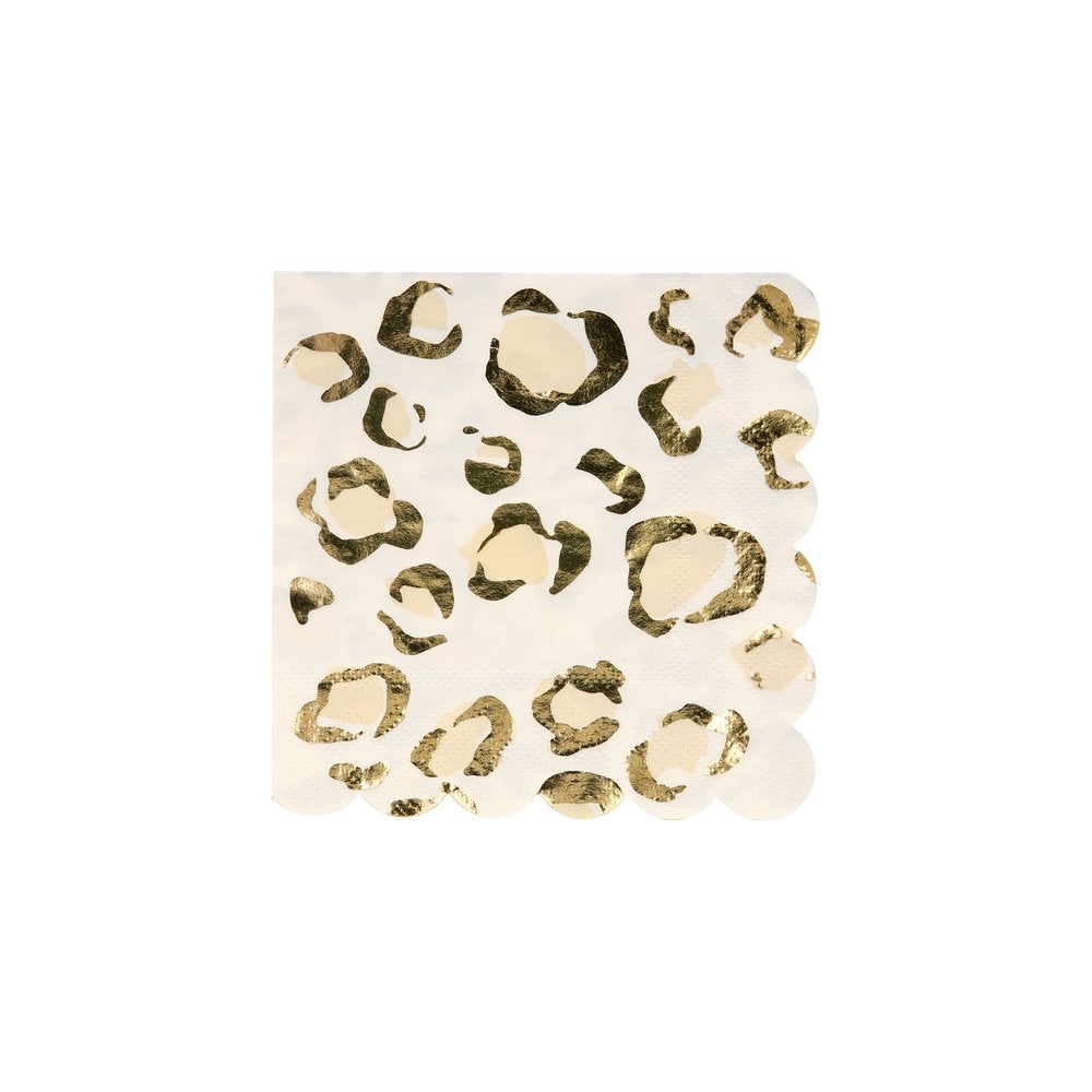 Meri Meri Party Safari Animal Print Small Napkins - bubblegum market