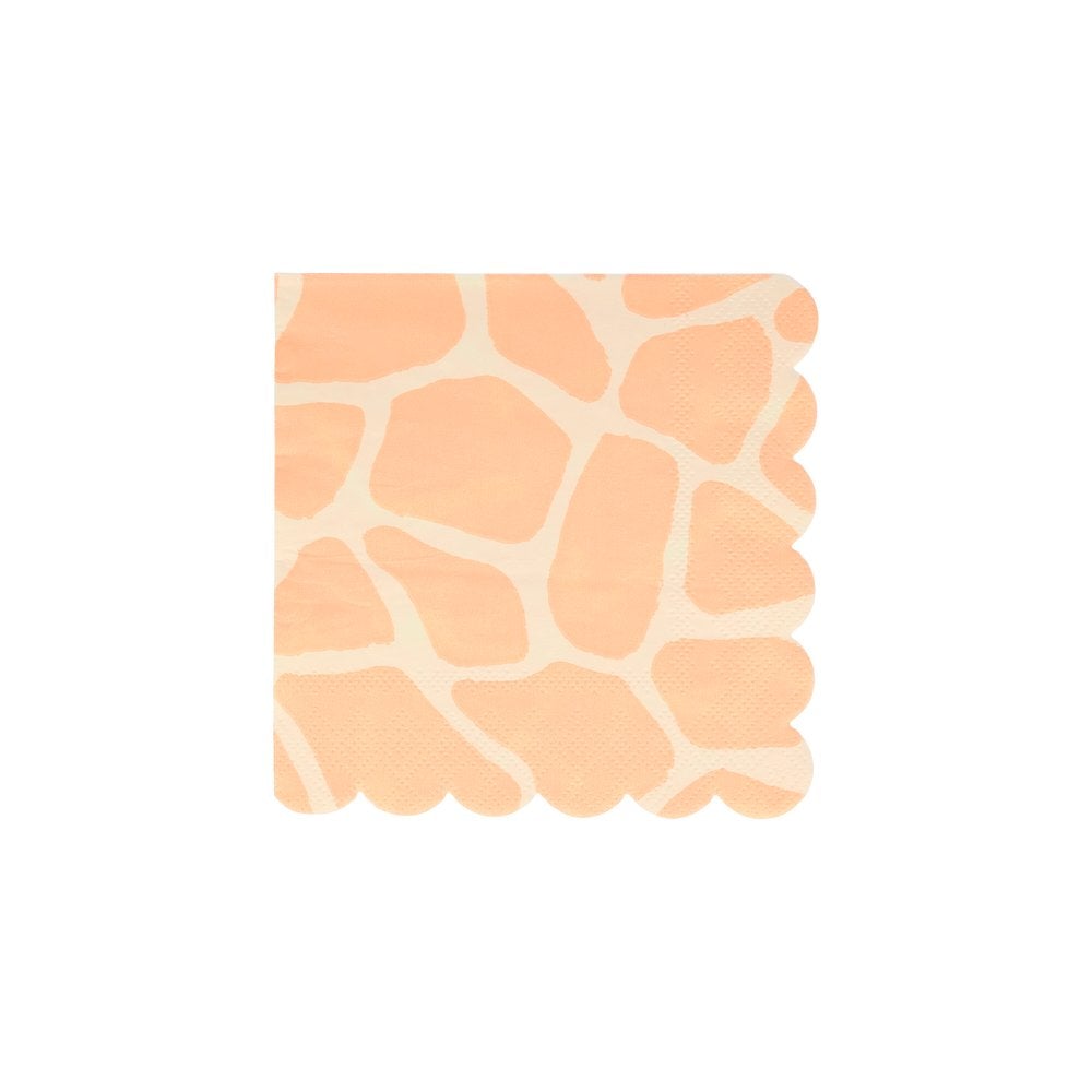 Meri Meri Party Safari Animal Print Small Napkins - bubblegum market