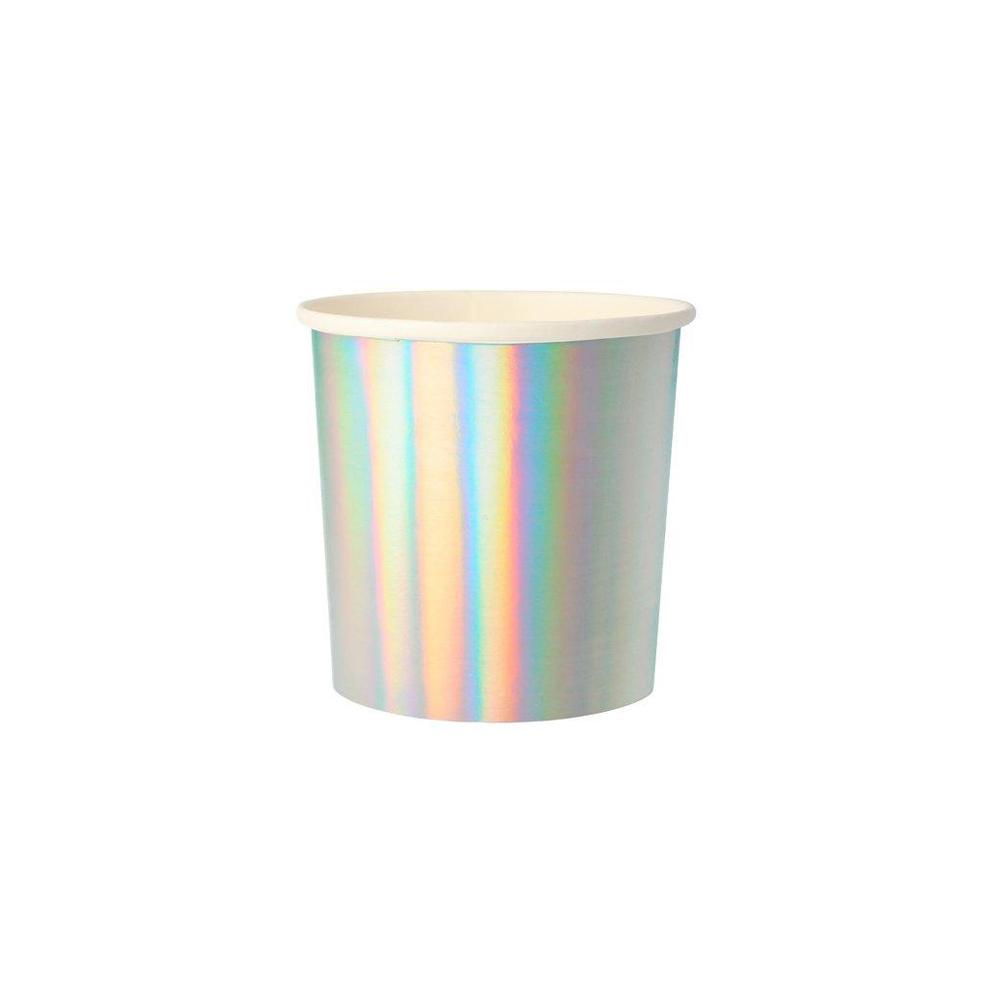 meri-meri-party-silver-holographic-tumbler-cups