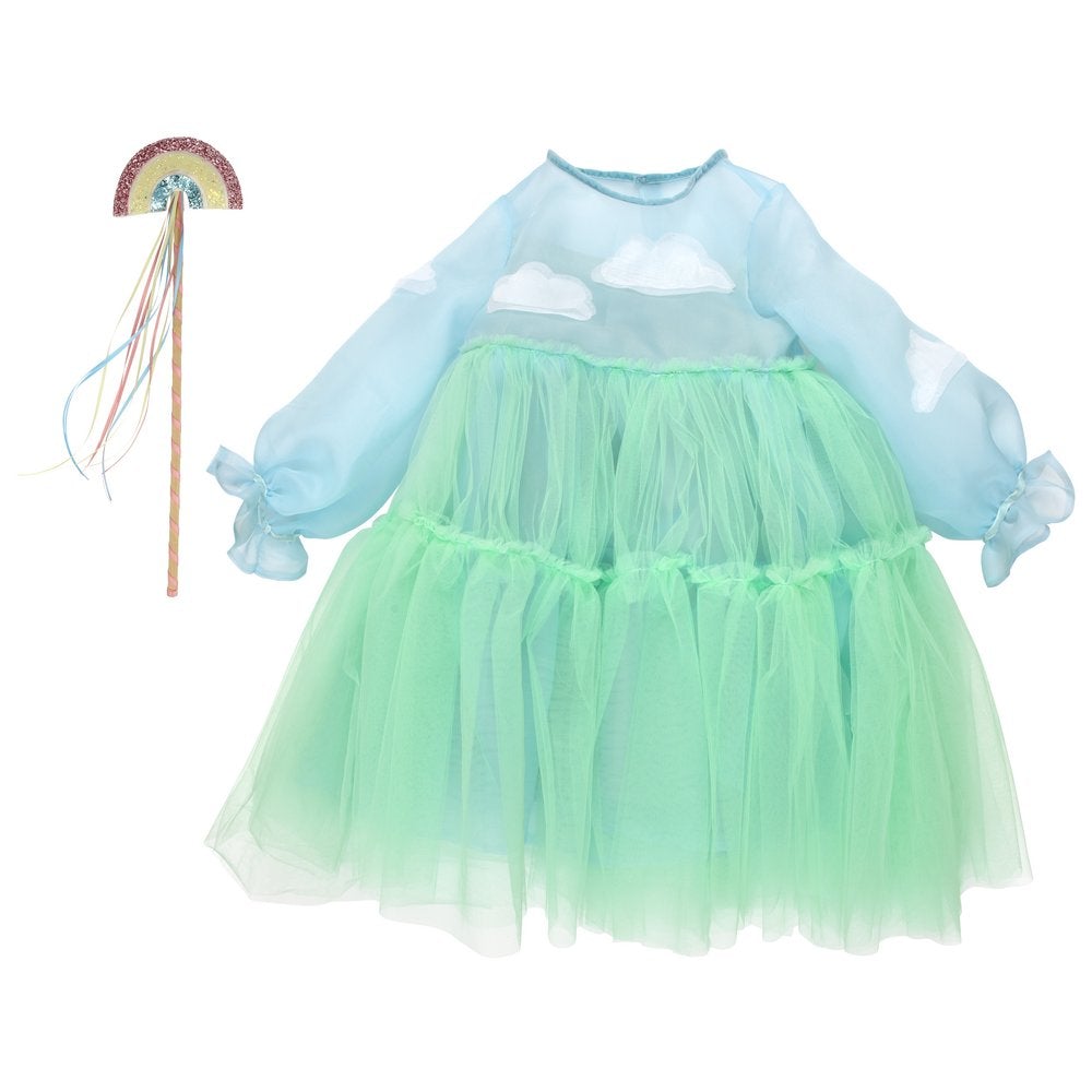 Meri Meri Party Spring Cloud Dress (3 - 4 years) - bubblegum market