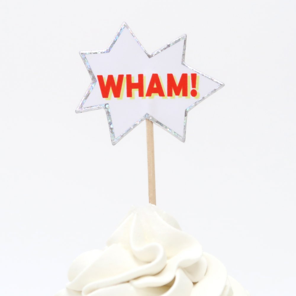 Meri Meri Party Superheros Cupcake Kit - bubblegum market