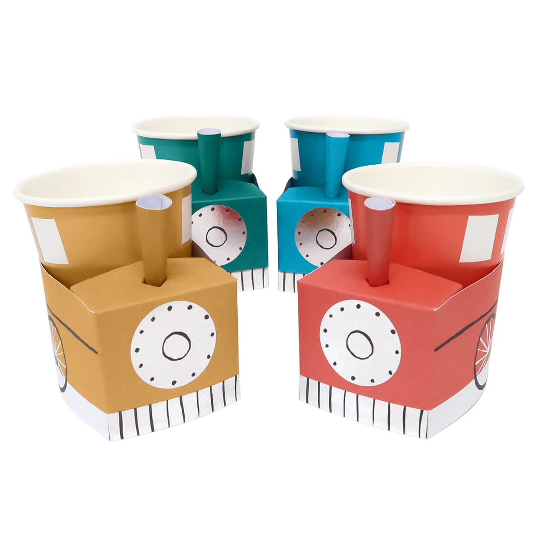 Meri Meri Party Train Cups - bubblegum market