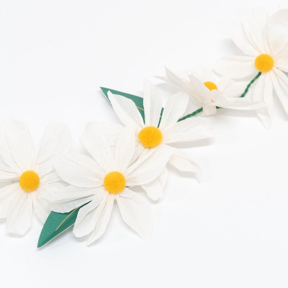 Meri Meri Party Wild Daisy Garland - bubblegum market