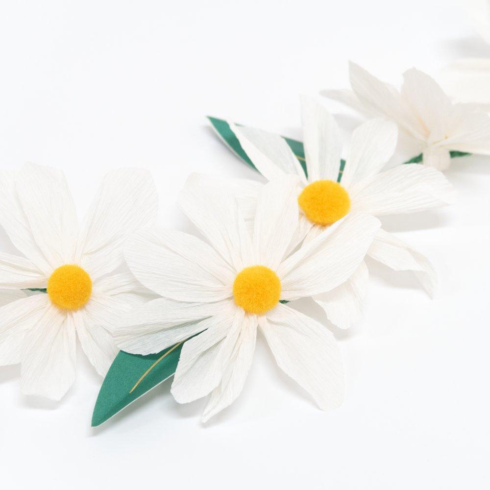 Meri Meri Party Wild Daisy Garland - bubblegum market