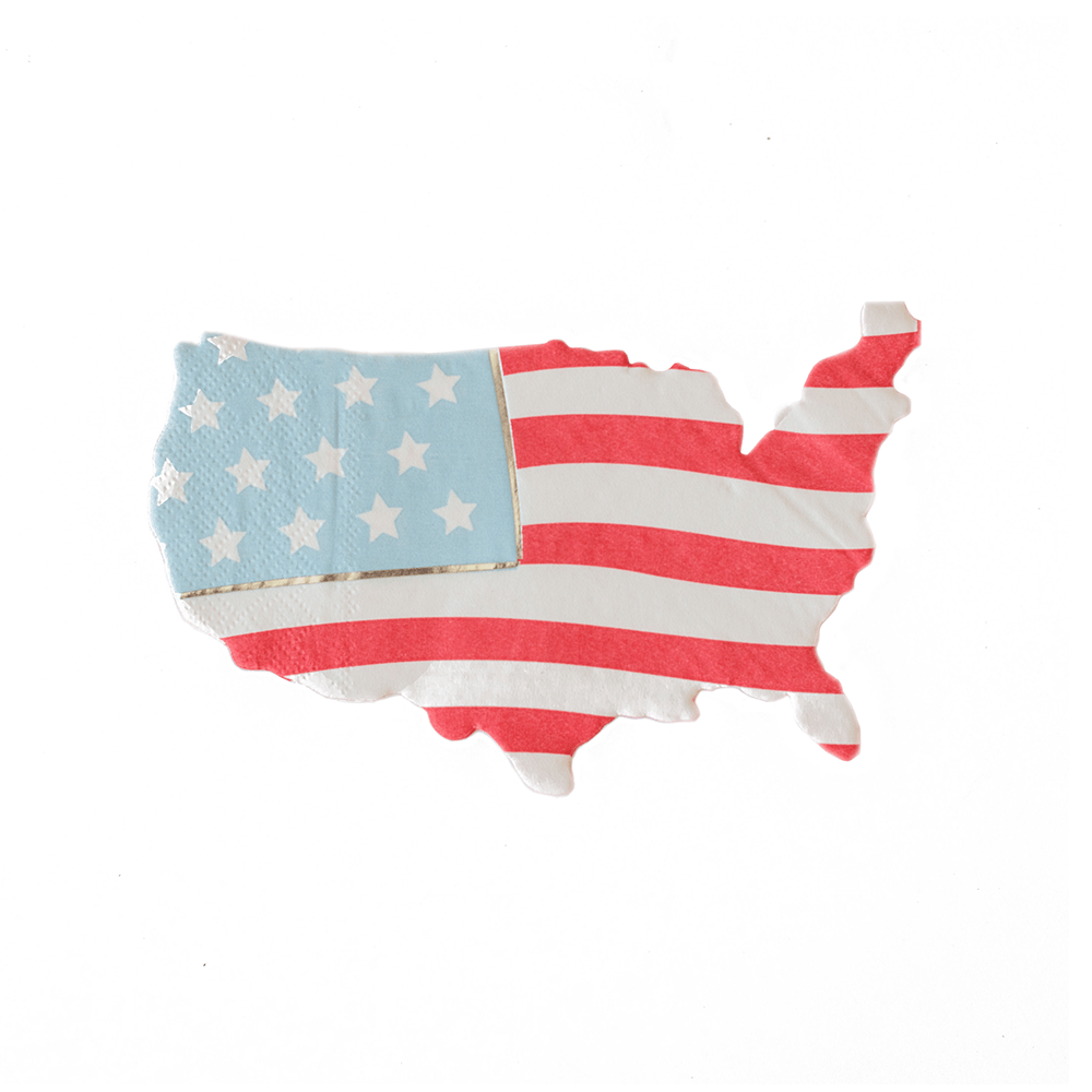 Merica! Die - Cut Napkins - bubblegum market
