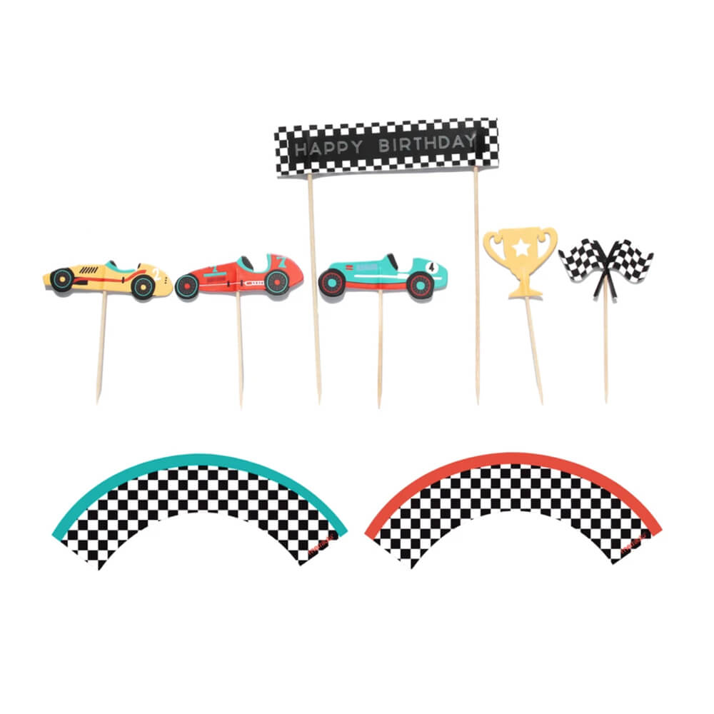 merrilulu-vintage-race-car-cupcake-toppers-and-wrappers-flatlay