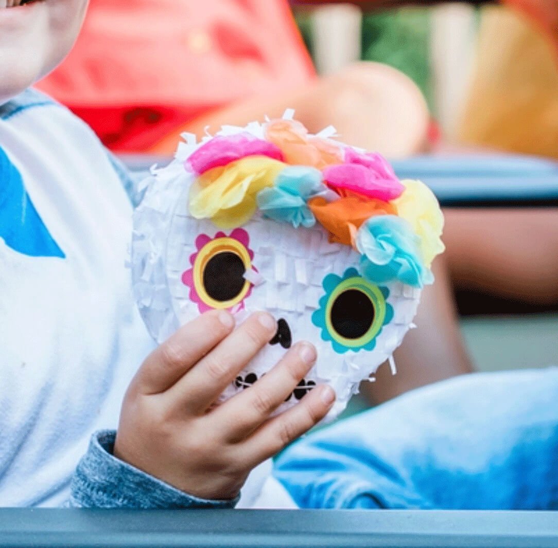 Mini Sugar Skull Pinata - bubblegum market