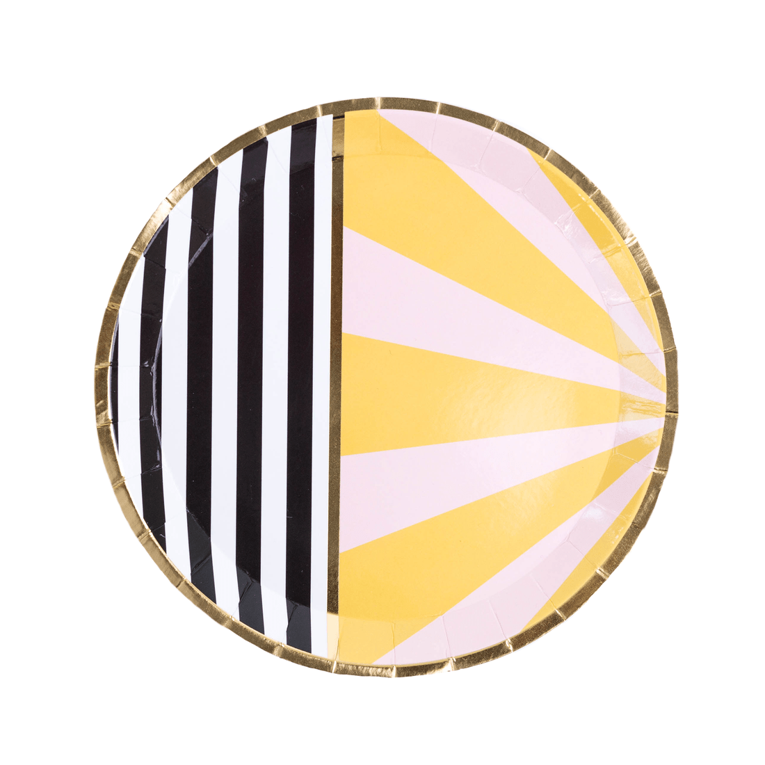 Mod About You Petite Paper Plates 7in - bubblegum market