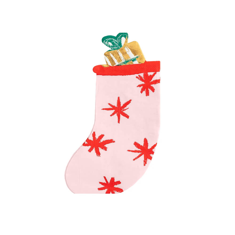 my-minds-eye-christmas-christmas-wishes-pink-stocking-shaped-guest-napkins