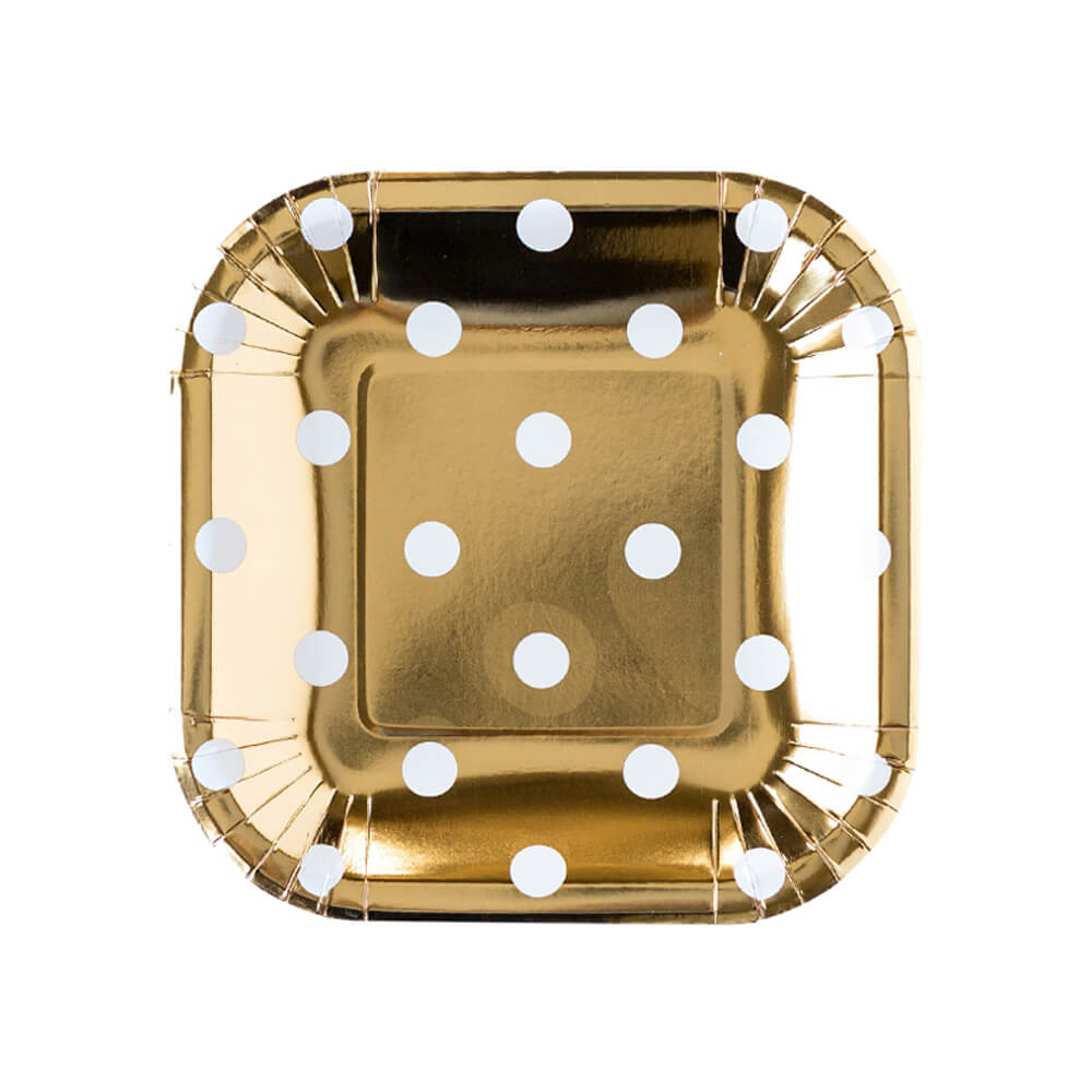 my-minds-eye-gold-polka-dot-square-plates-7-inches