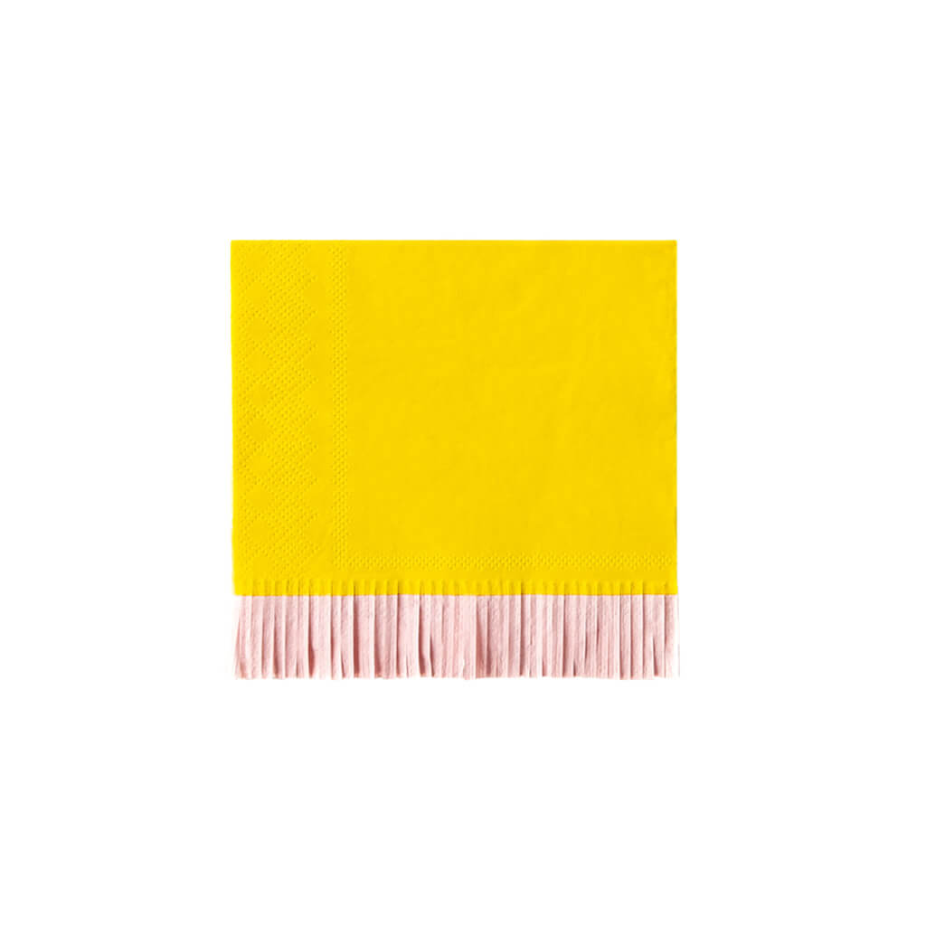 my-minds-eye-yellow-color-blocked-fringe-cocktail-party-napkins