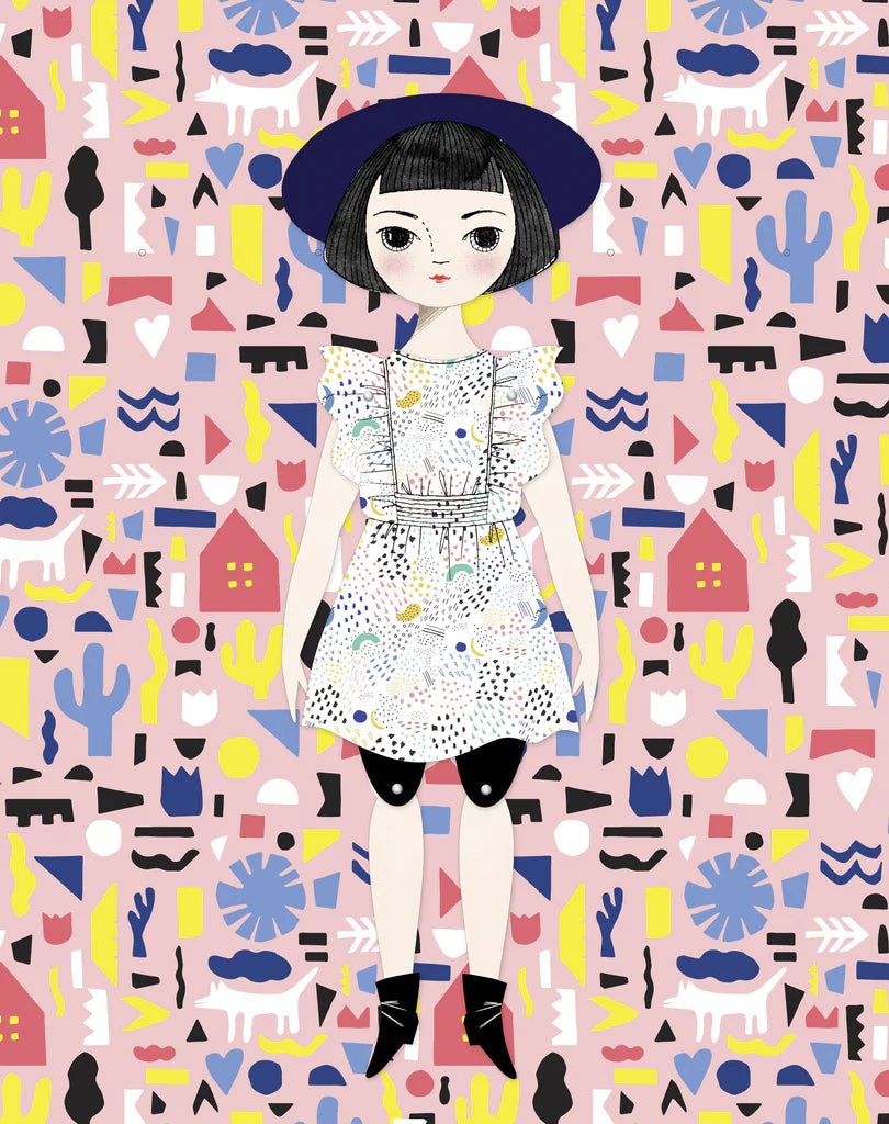 Olive Paper Doll Kit - bubblegum market