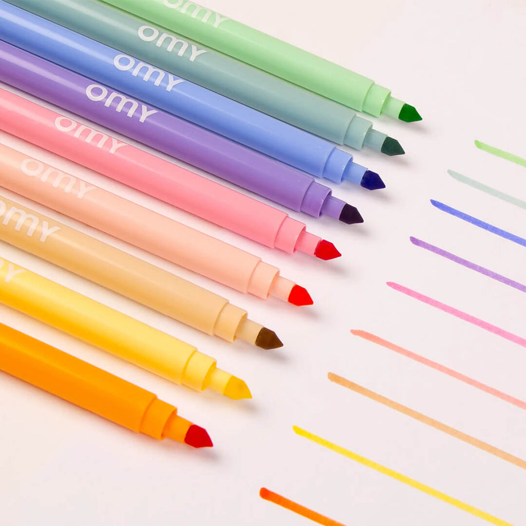 omy-pastel-markers-set-9-color-range