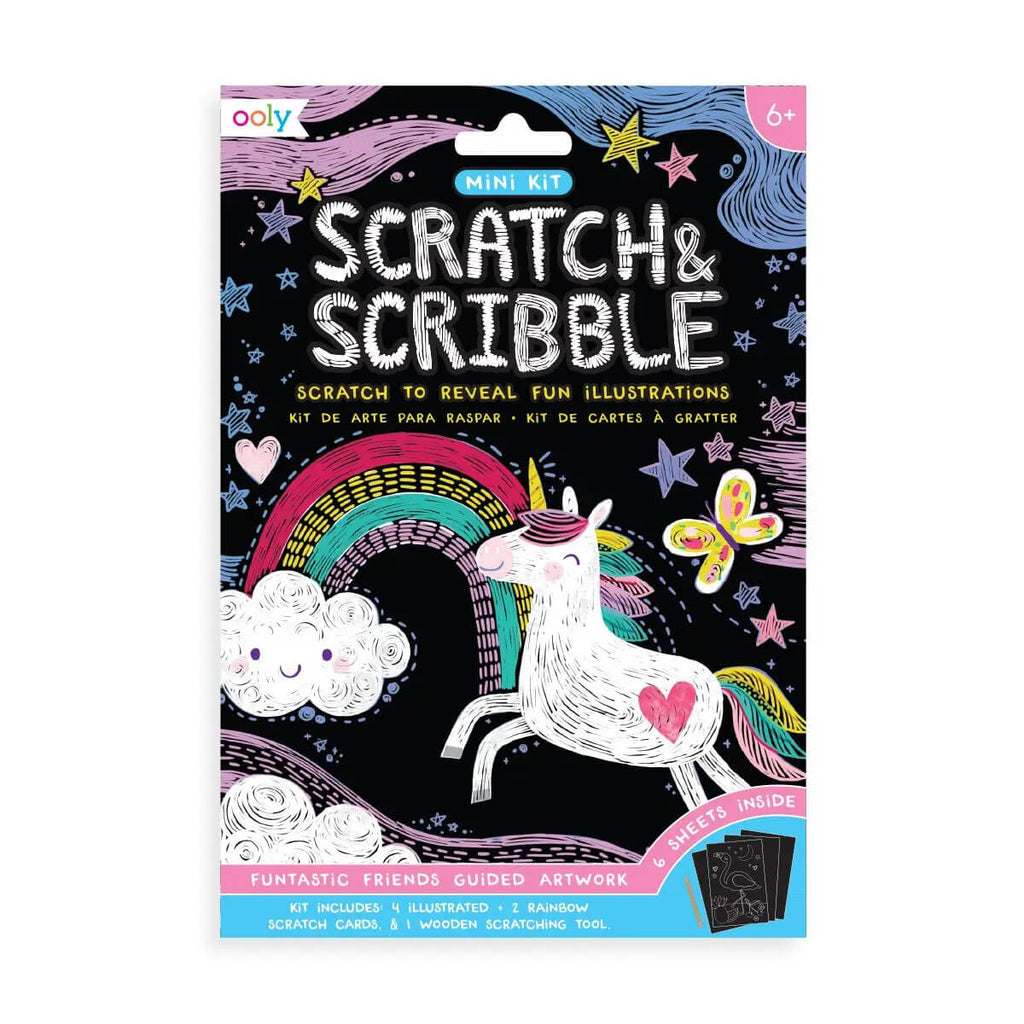 ooly-mini-scratch-scribble-art-kit-funtastic-friends-easter-bsket-fillers-christmas-stocking-stuffers-kids-gifts-packaged