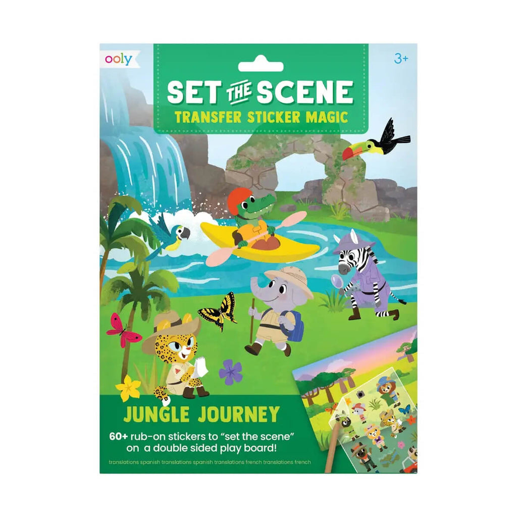 ooly-set-the-scene-transfer-stickers-magic-jungle-journey-kits-activity-set-christmas-stocking-stuffers-easter-basket-fillers-kids-travel-gifts